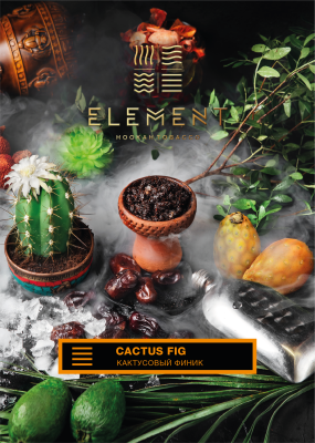 Табак для кальяна "Элемент" aroma Cactus Fig линейка "Земля" 25гр.
