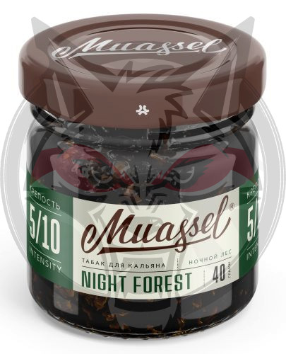 Табак для кальяна Muassel Strong - Night Forest Ночной лес 40 г