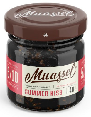 Табак для кальяна Muassel Strong - Summer Kiss Летний поцелуй 40 г