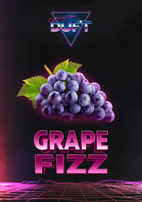 Табак для кальяна Duft Grape Fizz (80 Гр) Виноградная Шипучка
