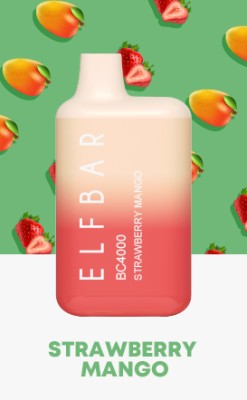 Elf Bar BC 4000 - Strawberry Mango (Клубника Манго)