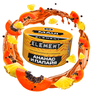 Табак для кальяна "Элемент" aroma Maui линейка "Земля" 200гр.