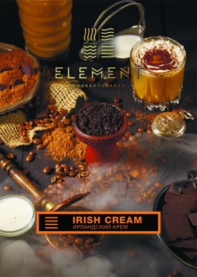 Табак для кальяна "Элемент" aroma Irish cream линейка "Земля" 25гр.