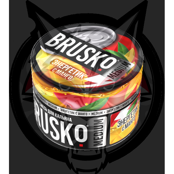 Brusko Medium - Энергетик с манго 50 гр.