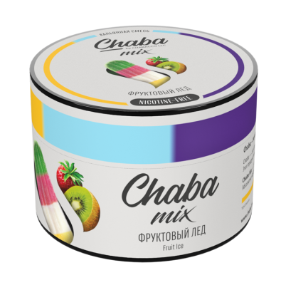 Chaba Mix Nicotine Free - Fruit ice (Чаба Фруктовый лед) 50 гр.