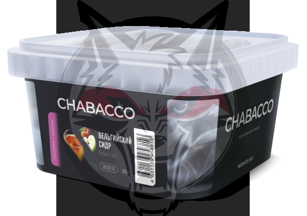 Chabacco Medium - Belgian Cider (Чабакко Бельгийский Сидр) 200 гр.