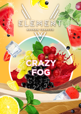 Element V - Crazy Fog (Элемент Арбуз,Клубника,Бузина) 25гр.