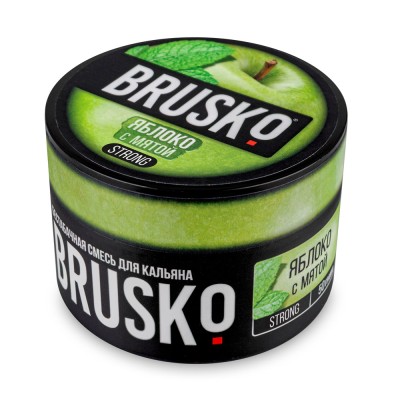 Brusko Strong - Яблоко с мятой 50 гр.