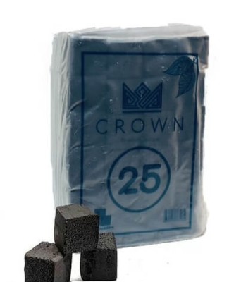 Уголь для кальяна Crown Horeca 72 шт (25мм)
