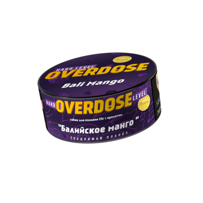 Overdose - Bali Mango (Овердоз Балийское манго) 25 гр.