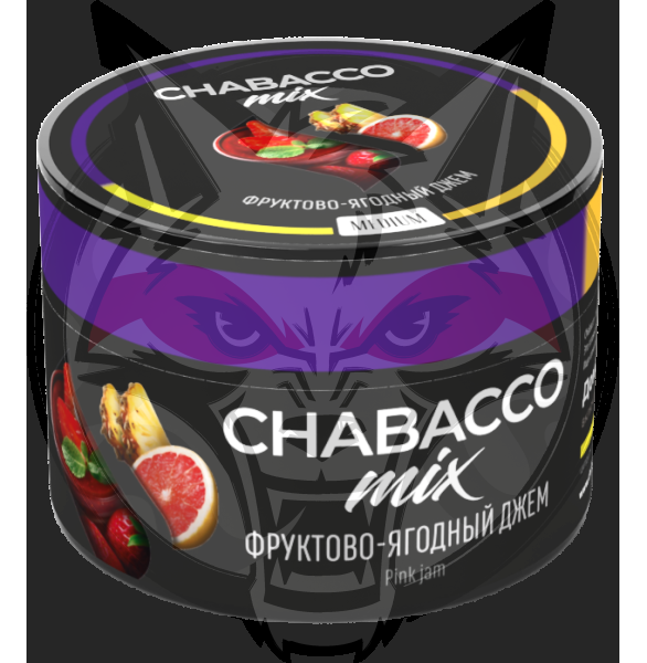 Chabacco Mix Medium - Pink jam (Чабакко Фруктово-ягодный джем) 50 гр.