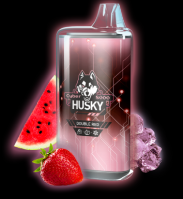 Husky Cyber 8000 Затяжек - Double Red