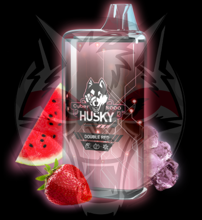 Husky Cyber 8000 Затяжек - Double Red
