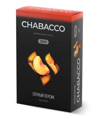 Chabacco Strong - Juicy Peach (Чабакко Сочный Персик) 50 гр.