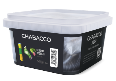 Chabacco Mix Medium - Green Soda (Чабакко Зеленая содовая) 200 гр.