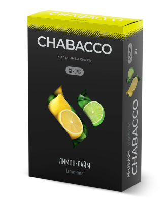 Chabacco Strong - Lemon-Lime (Чабакко Лимон-Лайм) 50 гр.