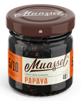 Табак для кальяна Muassel - Papaya Папайя 40 г