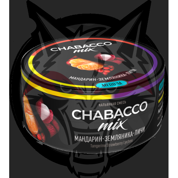 Chabacco Mix Medium - Tangerine Strawberry Lychee (Чабакко Мандарин-земляника-личи) 25 гр.