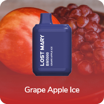 LOST MARY BM5000 - Виноградный яблочный лед